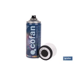 PINTURA ACRIL. 400ML 9005-NEGRO MATE