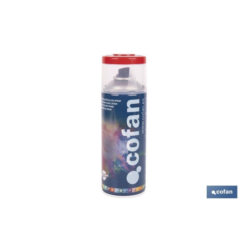 PINTURA ACRIL. 400ML 3000-ROJO FUEGO