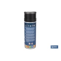 PINTURA EFECTO FORJA NEGRO 400 ML