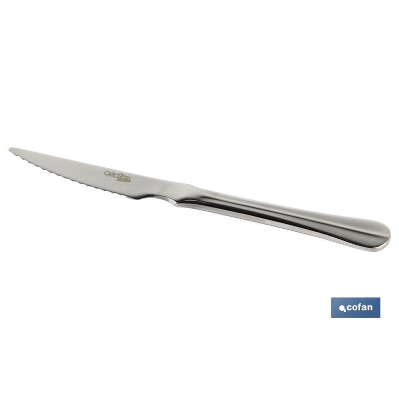 BL 2uds CUCHILLO DE CARNE INOX C-18/0 MODELO BOLONIA 10 mm