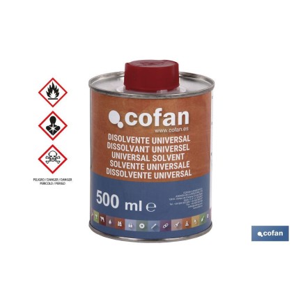 DISOLVENTE UNIVERSAL COFAN (500ML)