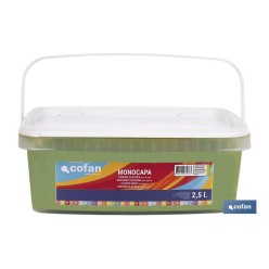 PINTURA PLÁSTICA MONOCAPA Verde Pistacho (2,5 LT