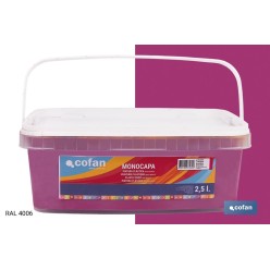 PINTURA PLÁSTICA MONOCAPA Magenta (2,5 LT)