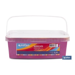 PINTURA PLÁSTICA MONOCAPA Magenta (2,5 LT)