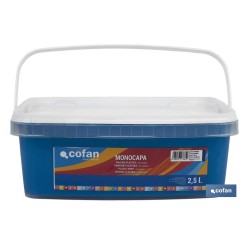 PINTURA PLÁSTICA MONOCAPA Azul Marino (2,5 LT)