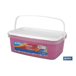 PINTURA PLÁSTICA MONOCAPA Magenta Suave (2,5 LT)