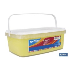 PINTURA PLÁSTICA MONOCAPA Amarillo Limón (2,5 LT)