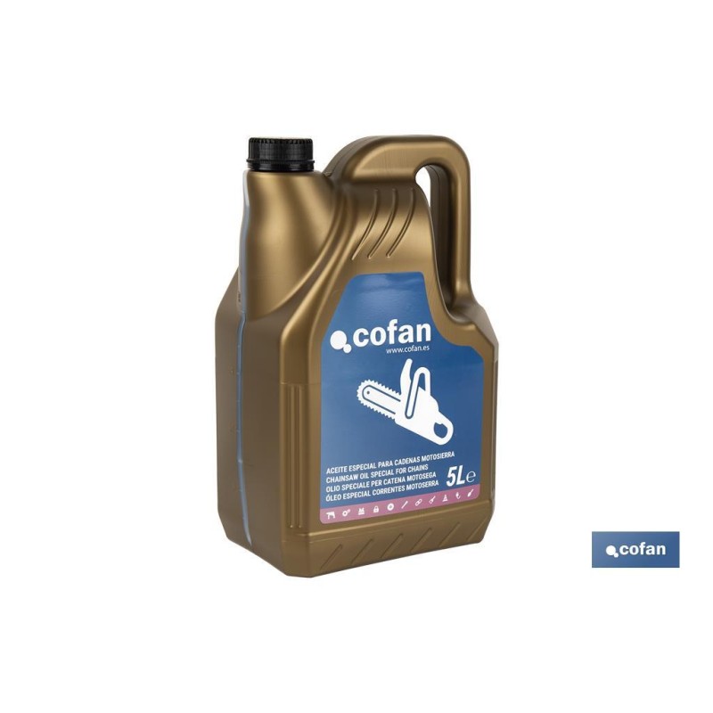 ACEITE ESPECIAL CADENAS MOTOSIERRA 5L