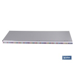 PORTAPRECIOS C/TIRA PARA BANDEJA 1000 X 39 MM