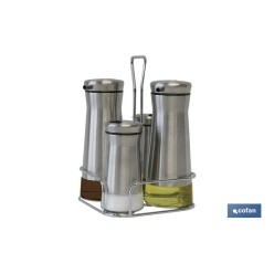 SET ACEITERA  INOX 230ml-120ml