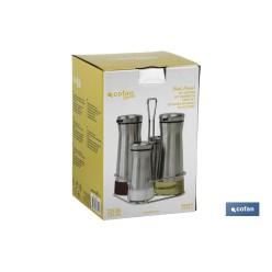 SET ACEITERA  INOX 230ml-120ml