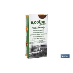 PACK DE 3 ESTROPAJOS SALVAUÑAS COBRE PRO ANTIBACTERIANO NATURALventa unitaria