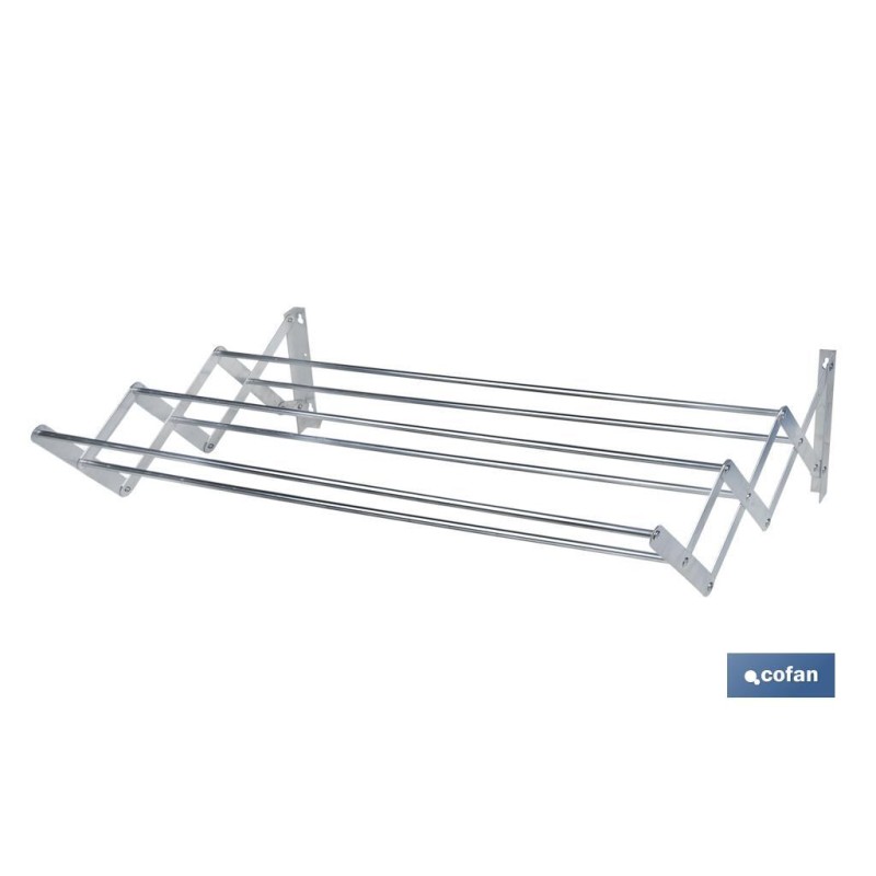 TENDEDERO EXTENSIBLE PARED ALUMINIO  4.8 m