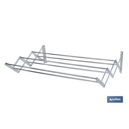 TENDEDERO EXTENSIBLE PARED ALUMINIO  4.8 m