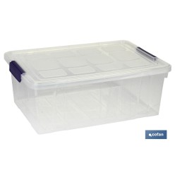 CAJA DE ORDENACION 16L MODELO RICORDI 40X30X21cm POLIPROPILENO