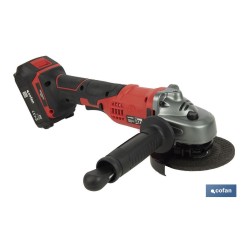 AMOLADORA A BATERÍA Li-ion 20 V 8000 RPM - 115 MM