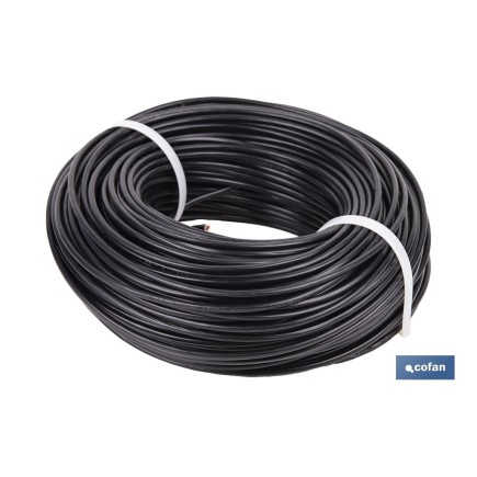 ROLLO CABLE H07V-K 1X4MM2 NEGRO (100 M)