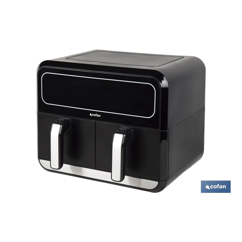 FREIDORA DE AIRE DUAL 8 L 1700 W