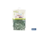 FUNDA ACOLCHADA PARA TABLA DE PLANCHAR 135 x 53 CM RAMAS VERDES