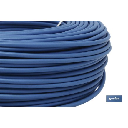 ROLLO CABLE H07V-K 1X1,5MM2 AZUL (100M)