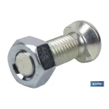 TORNILLO DOS PRISIONEROS C-8.8 M-12X40 ZINCADO