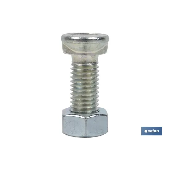 TORNILLO DOS PRISIONEROS C-8.8 M-14X45 ZINCADO