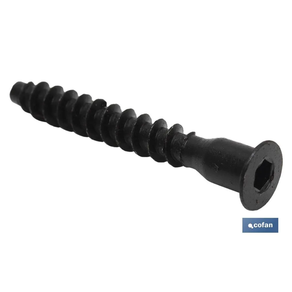 BLÍSTER DE 6 UDS. TORNILLO DE ENSAMBLAR ZINCADO 5 X 50 VENTA UNITARIA