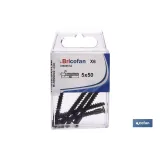 BLÍSTER DE 6 UDS. TORNILLO DE ENSAMBLAR ZINCADO 5 X 50 VENTA UNITARIA