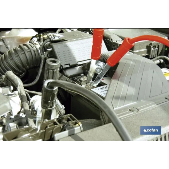 PINZAS DE ARRANQUE AISLADAS DE ZINC/ACERO 3M 600AMP V.I.