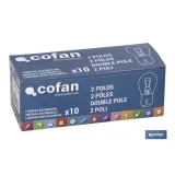 LÁMPARA COFAN 2 POLOS P21/5W (BAY15d) 12V venta unitaria