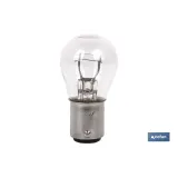 LÁMPARA COFAN 2 POLOS P21/5W (BAY15d) 12V venta unitaria