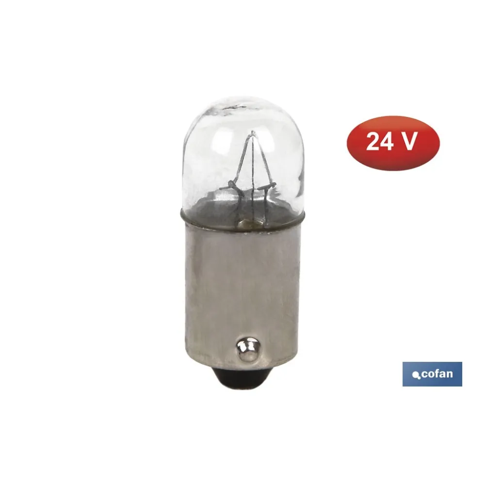 LÁMPARA COFAN CONTROL T4W (BA9s) 24V venta unitaria