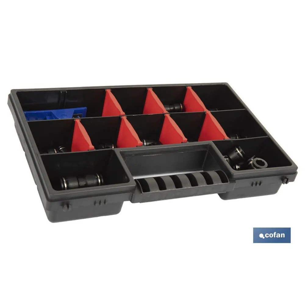SURTIDO EMERGENCIA RACORES PLÁSTICO (38 pcs)