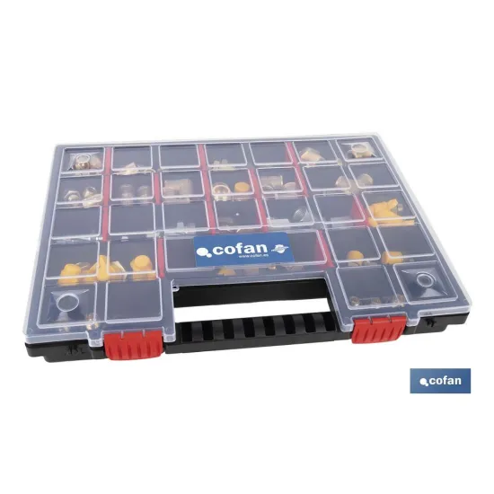 MALETIN RACORES METÁLICOS RAUFOSS 90 pcs