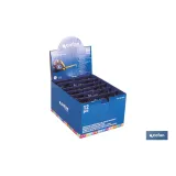 EXPOSITOR DE FLEXÓMETROS MAGNÉTICOS 19 MM X 5 M 12 UDS.