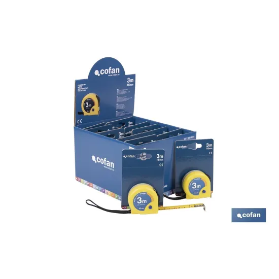 EXPOSITOR DE FLEXÓMETROS 16 MM X 3 M 12 UDS.