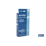 EXPOSITOR CAJA 30 UNDS. GUANTES NITRILO T-L