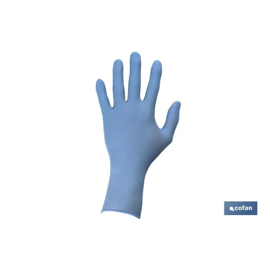 EXPOSITOR CAJA 30 UNDS. GUANTES NITRILO T-L