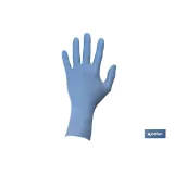 EXPOSITOR CAJA 30 UNDS. GUANTES NITRILO T-L