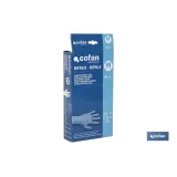 EXPOSITOR CAJA 30 UNDS. GUANTES NITRILO T-M
