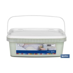 PINTURA PLÁSTICA MONOCAPA VERDE BRISA 2,5 L