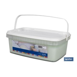 PINTURA PLÁSTICA MONOCAPA VERDE BRISA 2,5 L