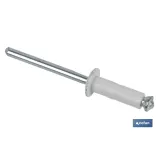 REMACHE DE FLOR BLANCO 4 X 20 MM