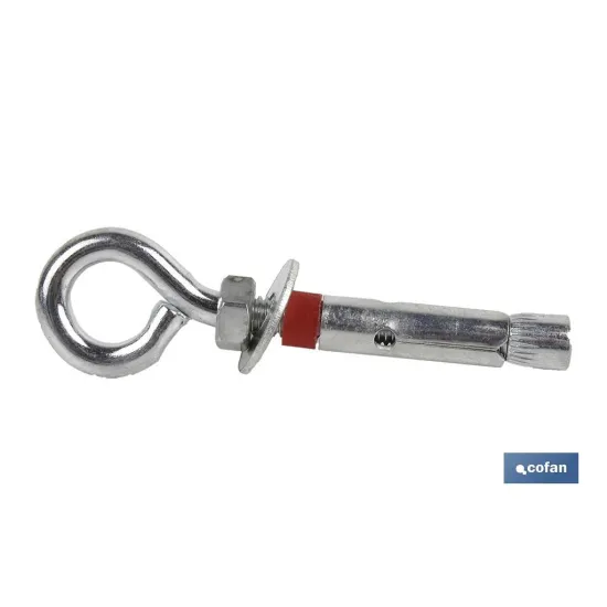 ANCLAJE METALICO C/ARGOLLA 6/8X45 Venta unitaria