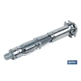 ANCLAJE METÁLICO PARA MATERIALES HUECOS MÁX. 33 MM TORNILLO M4 X 53 MM Ø8 MM Venta unitaria