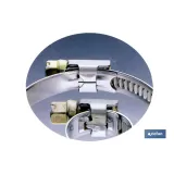 ABRAZADERA INOX A-2 BANDA 9mm  25-40