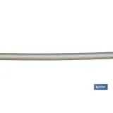 CUERDA ELASTICA(LATEX 1ª) 12 MM 100 MTS BCO