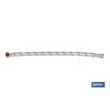 CONEXIÓN FLEXIBLE INOX PARA TERMO M1/2 - H3/4 40 CM.