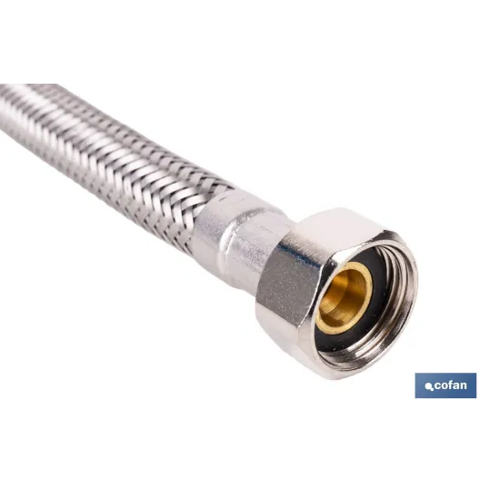 CONEXIÓN FLEXIBLE INOX. M3/8- H3/8 50 CM