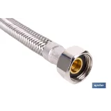 CONEXIÓN FLEXIBLE INOX. M3/8- H3/8 50 CM